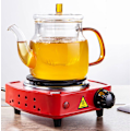 Miniatyrbild 2 av 5: Mini Risgrynkokare Elektrisk Värmeplatta Enhuvudad Elektrisk Risgrynkokare Gryta Lämplig för Hot Pot Matlagning (GB 220V, Vit) 1 Styck
