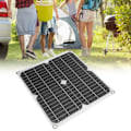 Miniatyrbillede 1 af 8: 25W 5V semi-fleksibelt solcellepanel opladningsplade til mobile enheder KLB