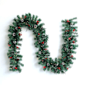 Miniatyrbillede 3 af 3: Juleguirlande 8,8 fod udendørs juleguirlande fyrretræ guirlande KLB