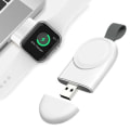 Miniatyrbillede 2 af 8: Oplader til Apple Watch, iwatch Series 6/5/4/3/2/1/SE, med sort hængende spænde