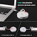 Miniatyrbilde 5 av 7: LED-nattlys, magnetisk innendørs bevegelsessensorlampe med gratis frakt KLB