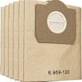 Pikkukuva 1 / 5: 6 paper suodatinpussin pakkaus Karcher WD3 -märkä- ja kuivaimureille