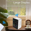 Pikkukuva 2 / 6: Tuya WiFi 6 in 1 CO2-mittari Hiilidioksididetektori PM2.5 TVOC HCHO KLB