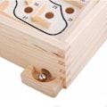 Pikkukuva 4 / 7: Lasten opettavainen labyrinttilelu 3D-labyrintti Puinen pulmapeli Labyrintti KLB