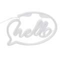 Miniatyrbillede 5 af 8: Neon Lys, USB-drevet, Batteridrevet, Hello LED Neon Skilt KLB