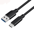 Miniatyrbilde 2 av 4: Hurtiglading kabel Type-C datakabel 10G 3A høy strøm svart