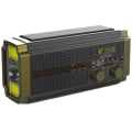 Miniatyrbilde 1 av 7: Milfech Solar Radio, AM/FM Crank Radio, Bærbar Nødradio med 5000 mAh
