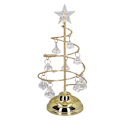 Miniatyrbilde 5 av 8: LED juletrelampe liten krystall jern dekorasjonstre KLB