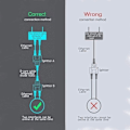 Pikkukuva 2 / 7: RJ45 Ethernet -jakajan liitinsovitin, yhteensopiva