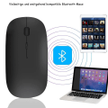 Miniatyrbilde 7 av 8: Bluetooth-mus - Gjenladbar, lett trådløs mus kompatibel med