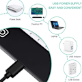 Miniatyrbilde 8 av 8: LED-lampestativ med USB-kabel, trinnløst dimbar lysstyrke, 4 mm