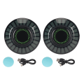 Miniatyrbilde 3 av 8: Pakke med 2 RGB pickup omgivelseslys 32 bit fargeskiftende app KLB