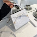 Miniatyrbild 3 av 3: Liten axelväska kvadratisk väska axelväska axelväska damväska