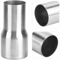 Miniatyrbillede 4 af 5: Udstødningsrørsadapter, Universal rustfrit stål udstødningsrør forbindelsesrør adapter reduktionsstykke modificeret del, forbindelsesrør adapter modificeret del KLB