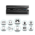 Pikkukuva 4 / 7: USB-keskitin PS4 Slimille, 4 portin USB-latausasema-sovitin (1USB 3.0, 3USB 2.0) with