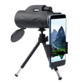 Miniatyrbillede 3 af 8: Monokulært teleskop, 80x100 højtydende prismeteleskop, med smartphoneholder og stat KLB