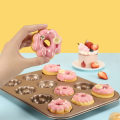 Miniatyrbilde 4 av 5: Donutformet kakeform Non-Stick Ring Donut Bakeware for Style 3 KLB