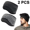2-pack vinterpannband, sportöronvärmare, pannband, varma
