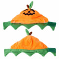 Miniatyrbilde 4 av 5: Kjæledyr Halloween Kostyme Katt Gresskar Lue Med Skjerf Valp Varm Lue KLB