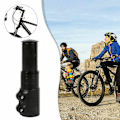 Miniatyrbillede 2 af 5: Cykelstyrforhøjelse, styrstammeforlænger, gaffelakselforlænger 121 mm MTB KLB