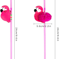 Pikkukuva 2 / 6: 50 Flamingo-pillit, taipuisat cocktail-pillit, Flamingo-pillit