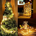 Pikkukuva 4 / 5: 100 LED 32.8ft Fairy Copper String Lights USB Powered KLB
