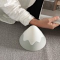 Miniatyrbilde 3 av 5: Snøfjell Lampe Led Berøring Silikon Nattlys Med Sovende Sengelampe StrømLampe-Mint Grønn KLB