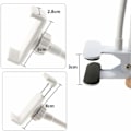 Miniatyrbillede 6 af 8: Led selfie lys med mobilholder, 3 lystilstande og 10 lysstyrkeniveauer LED KLB