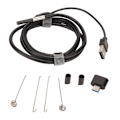 Miniatyrbillede 3 af 8: USB Endoskop 3,3 Fod 4,9mm Dobbelt Linse Vandtæt Type C KLB