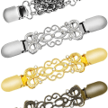 Miniatyrbilde 1 av 7: 4 stk Retro Cardigan Klips, Genser Krage Klips, Skjerf Klips, Kjole Skjerf Klips KLB