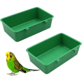 Miniatyrbild 1 av 5: Fågelfoderbur Multifunktionell Matare-Plastfat, Hängande Fågelfoder, Fågelfoder med Hacke, för P-