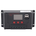 Miniatyrbild 3 av 8: 40A bärbar solpanel laddningsregulator 12V 24V PWM automatisk KLB