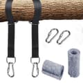 Swing strap kit med hängmattsfäste med 2 kraftiga karbinhakar och KLB