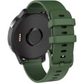 Miniatyrbillede 1 af 5: Silikoneurrem til Garmin Vivoactive, Samsung Galaxy Watch, 18mm Quick Release-erstatningsrem