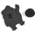 Miniatyrbild 5 av 5: Kawaii pins tecknad söt groda brosch krage pin damkläder metall märke ryggsäck dekoration kawaii grejer