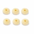 Miniatyrbillede 1 af 5: Ekstra lille bolle maker til børn, 6-pak mini donut styler (lille 2\", off-white)