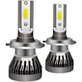 Pikkukuva 1 / 5: H7 Auton ajovalon Mini Led -lamput Auton ajovalosarja 6000K Led -lamppu 2 kpl