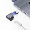 Miniatyrbilde 3 av 5: Magnetisk USB-C-adapter Vinklet Design 11-Pin Mini Type-C-adapter Støtter PD 100W 5A Hurtiglading