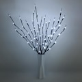 Miniatyrbild 1 av 5: LED-trädgren blomsterarrangemang ljusslinga - varm färg/Färg/vit, Vas ingår ej color 3