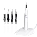 Miniatyrbild 1 av 5: Dental trådlös guttaperka tandköttskärare inre tänder guttaperka cutter + 4 tips