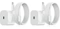 2-pack - Laddare för iPhone - Snabbladdare - Adapter + Kabel 20W 2-Pack iPhone