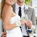 Miniatyrbild 4 av 5: 2-pack Bröllops Handleds Corsage och Corsage Set, Vit Bröllopsblomma Tillbehör Boll Set Dekoration