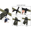 Miniatyrbillede 4 af 5: 4 stk. nylon handskeholder taktisk udstyr handske strop justerbar arbejds handskeholder