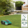 Pikkukuva 3 / 5: Koti ja puutarha 3-osainen ruohonleikkurin teräsarja (Indego-robottiruohonleikkureille, 3 terää, laatikko) F016800321