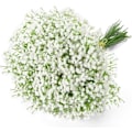 Miniatyrbilde 1 av 5: 6 stk. Kunstig Brudeslør Gypsophila Blomster Buketter Real Touch Blomster for Bryllupsfest DIY Kransdekorasjon (Hvit)