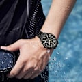 Miniatyrbillede 5 af 5: OLEVS Herreure Sort black Dial/Black Band