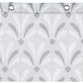 Miniatyrbilde 3 av 5: Dusjforheng i stoff - 72 x 72 tommer, for baderom 72''x72'' Gray Art Deco