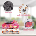 Miniatyrbild 2 av 5: Vattentät marsvinsfilt Tvättbar 3-pack Smådjursfleece Burfoder