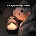 Miniatyrbillede 2 af 5: Baby amme natlys omgivende lys, børn amning og søvnhjælp LED sengekant t-ouch sensor lys