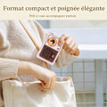 Miniatyrbild 3 av 5: Bärbar retro Bluetooth-högtalare, FM-radiohögtalare, stödjer USB/TF-kort/AUX